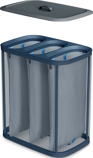 Кошик для білизни Joseph Joseph Tota Trio 50025_JJ 3 відділення 90 л (5028420008487) - зображення 5