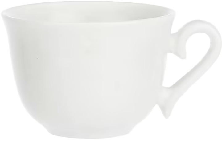 Filiżanka do kawy ze spodkiem La Porcellana Bianca Valentino porcelana 80 ml (8027549096730) - obraz 2