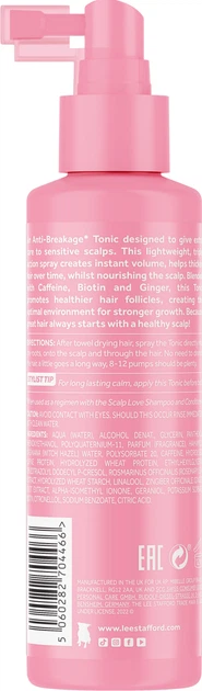Tonik do włosów Lee Stafford Scalp Love przeciw wypadaniu włosów 150 ml (5060282704466) - obraz 2