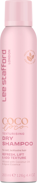 Suchy szampon do włosów Lee Stafford Coco Loco Texturising 200 ml (5060282703612) - obraz 1
