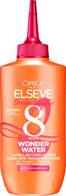Ламелярна вода L'Oreal Paris Elseve Dream Long Wonder Water для блиску та розгладження волосся 200 мл (3600523970636) - зображення 1