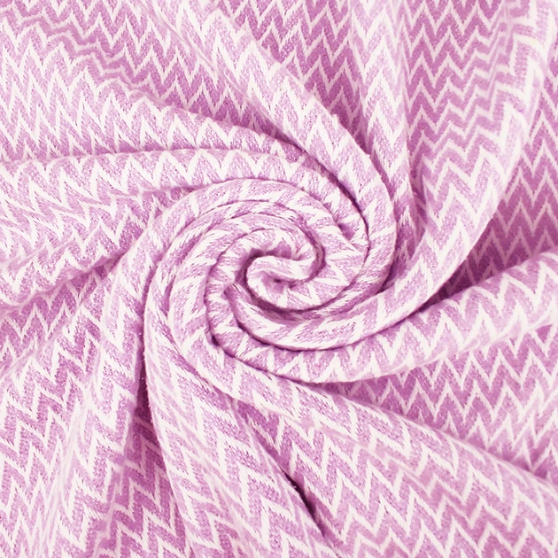 Koc Love You Zygzak Lilowy 140 x 200 cm (4820000004588) - obraz 3