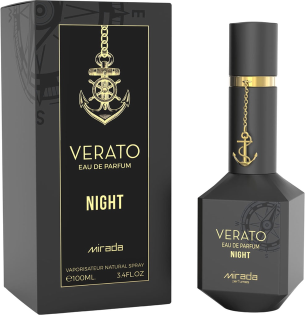 Woda perfumowana męska Mirada Verato Night 100 ml (6294019015108) - obraz 1