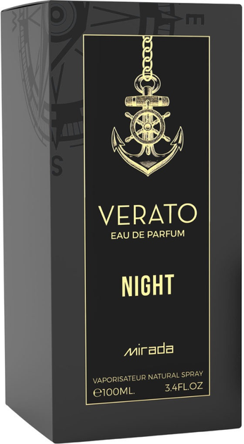 Woda perfumowana męska Mirada Verato Night 100 ml (6294019015108) - obraz 2
