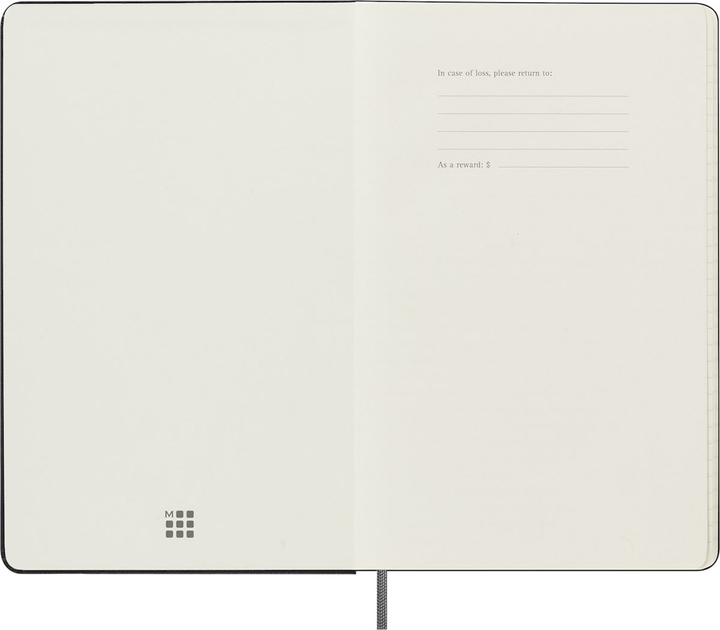 Dziennik tygodniowy Moleskine z miejscem na datę 13 x 21 cm 144 strony czarny (8056598857122) - obraz 3