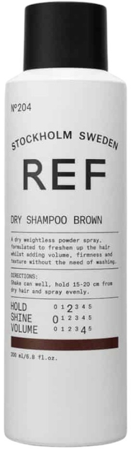 Suchy szampon REF Dry Shampoo do włosów jasnobrązowych 200 ml (7350001697208) - obraz 1