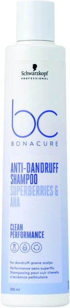Шампунь проти лупи Schwarzkopf Professional Boncaure Superberries&AHA очищаючий 250 мл (4045787998214) - зображення 1