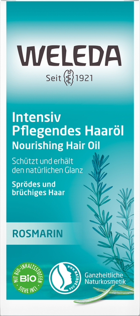 Олія для волосся Weleda для сухого та ламкого волосся 50 мл (4001638093620) - зображення 3