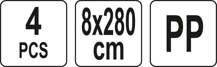 Pasy do przenoszenia mebli Yato YT-74262 8 x 280 cm (5906083048692)  - obraz 5