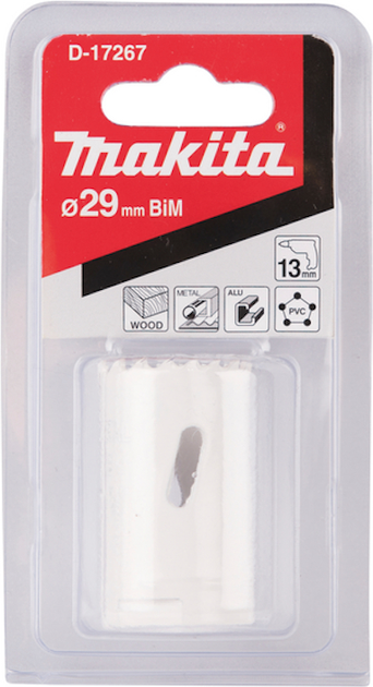Otwornica bi-metalowa Makita 29 mm D-17267 (88381195812) - obraz 1