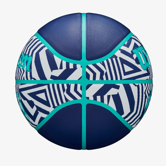 Універсальний Баскетбольний М'яч Wilson NBA DRV Plus Dazzle Camo(WZ3016102XB5, WZ3016102XB6, WZ3016102XB7) 6 - изображение 4