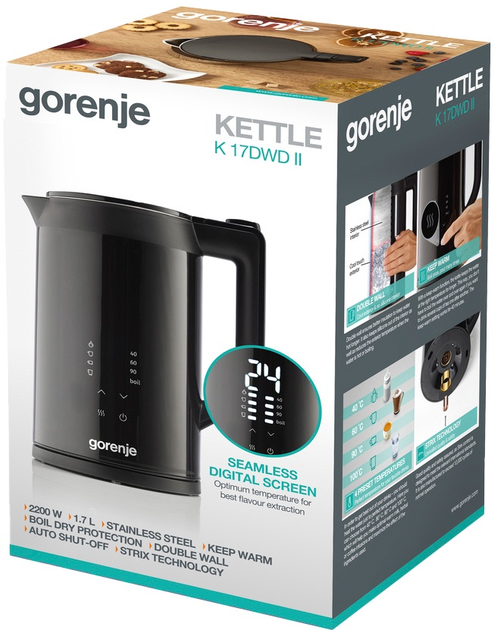 Електрочайник Gorenje K17DWDII - зображення 10