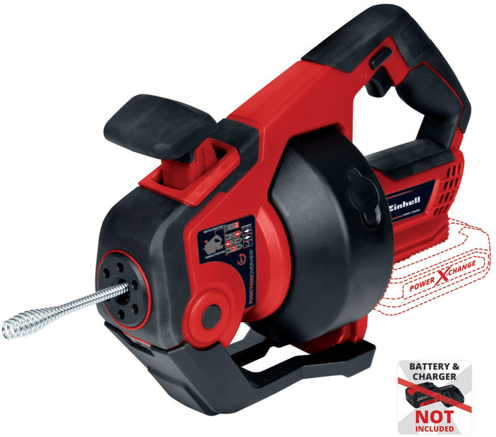 Очищувач труб Einhell X-Change TE-DA 18/760 Li Solo (4514160) - зображення 1