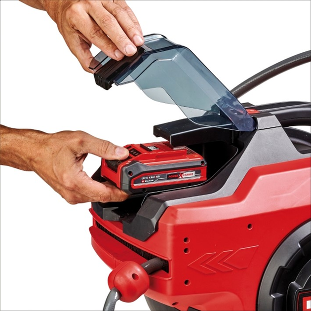 Akumulatorowy zwijacz węża Einhell X-Change GE-HR 18/30 Li - Solo (4173770) - obraz 3