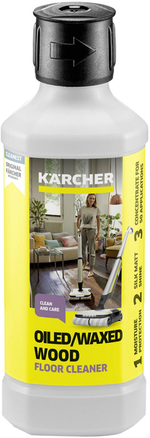 Środek do pielęgnacji podłóg drewnianych woskowanych Karcher RM 535 500 ml (6.295-942.0) - obraz 1