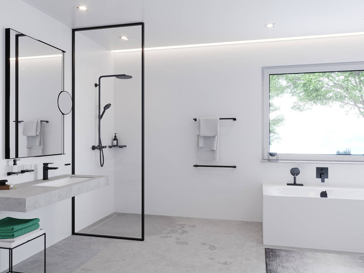 Wieszak na ręczniki Hansgrohe AddStoris 41747140 - obraz 2