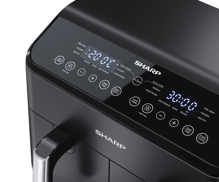 Frytkownica beztłuszczowa Sharp AF-GD82AE-B - obraz 3
