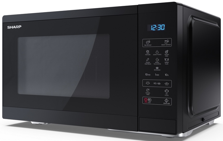 Kuchenka mikrofalowa Sharp MS252AE Czarna (YC-MS252AE-B) - obraz 3