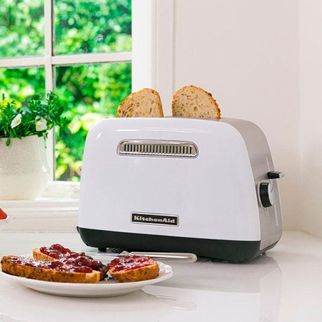 Toster KitchenAid CLASSIC 5KMT2115EWH Biały - obraz 7