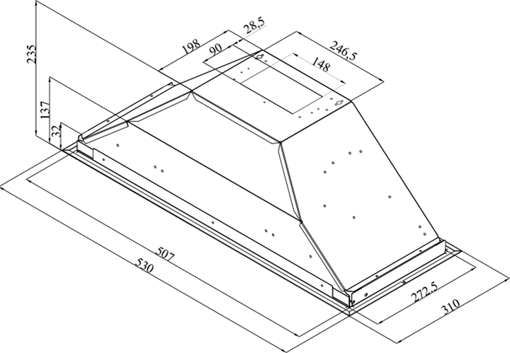 Okap kuchenny Beko HNU51311SH - obraz 18