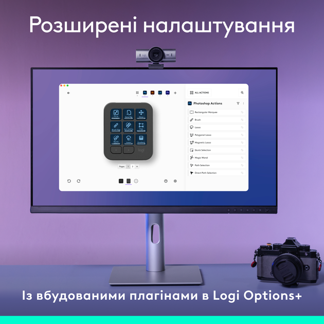 Консоль Logitech MX Creative Console Bluetooth/USB Graphite (920-012931) - зображення 5
