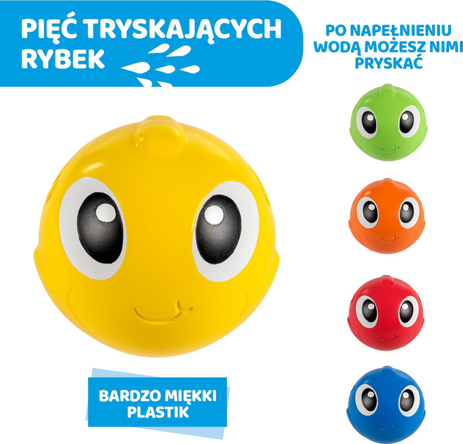 Іграшка для ванни Chicco Восьминіг Біллі (10037.00) - зображення 6