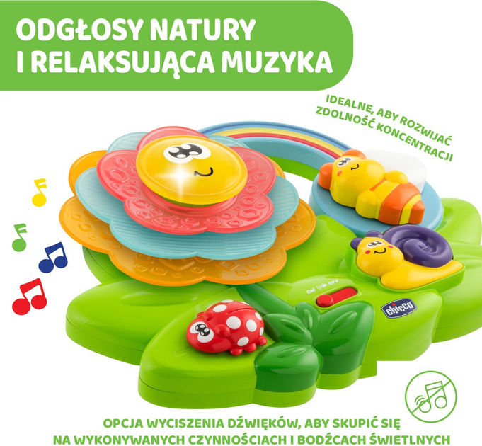 Іграшка розвиваюча Chicco Sensory Flower (10156.00) - зображення 8