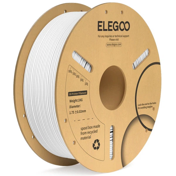 Філамент ELEGOO PLA+ Brown 1.75mm , екологічна паперова котушка, 1kg (50.203.0310) - изображение 11