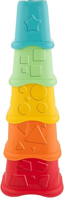 Іграшка 2 в 1 Chicco Пірамідка – сортер (09373.10) - зображення 1