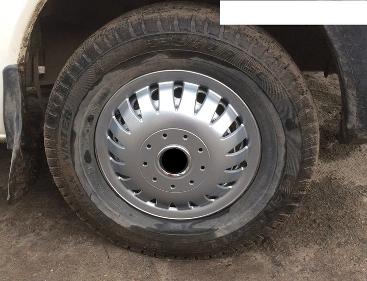 Автомобильные колпаки на колеса MAZDA R15 №320 SJS серебристые комплект 4шт TR0054418 - изображение 3
