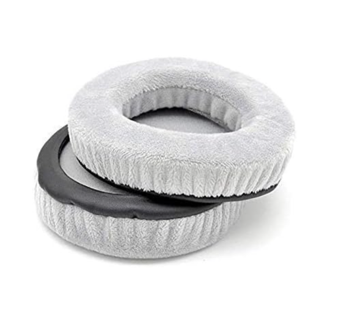 Амбушюры велюровые для наушников Philips SBC HP250 серые grey - Фото 3 Амбушюры велюровые для наушников Philips SBC HP250 серые grey - изображение 3