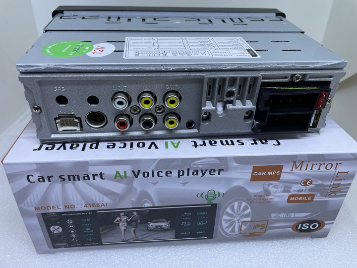 Автомагнитола Pioneer 4168T ISO - Сенсорный экран 4,1"+ RGB подсветка + DIVX + MP3 + USB + SD + Bluetooth + AV - изображение 3