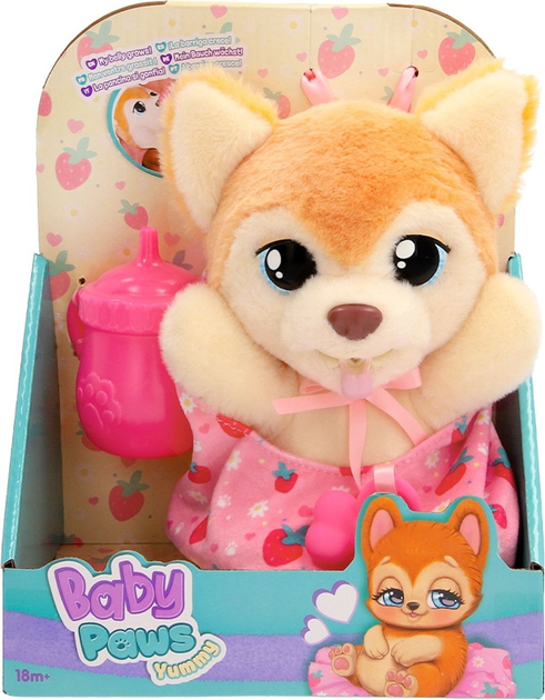 Інтерактивна іграшка BABY PAWS Yummy Померанській шпіц з аксесуарами (926387IM) - зображення 1