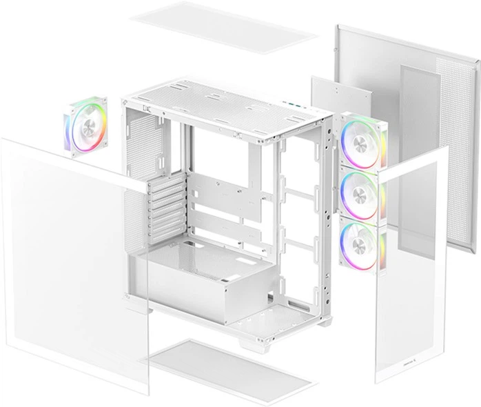 Obudowa DeepCool CG580 4F V2 White - obraz 12