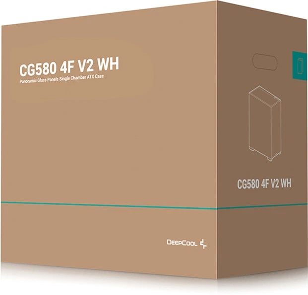 Obudowa DeepCool CG580 4F V2 White - obraz 13