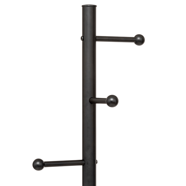 Вішак для пальто 5five Simply Smart Blackmarble з 6 металевими гачками 173 см (3560233541321)   - зображення 2