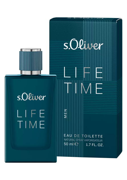 Туалетна вода для чоловіків s.Oliver Life Time 50 мл (4011700895014) - зображення 1