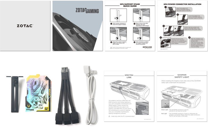 Karta graficzna Zotac PCI-Ex GeForce RTX 5080 SOLID OC White Edition 16GB GDDR7 (256bit) (2640/30000) (HDMI, 3 x DisplayPort) (ZT-B50800Q-10P) - obraz 6