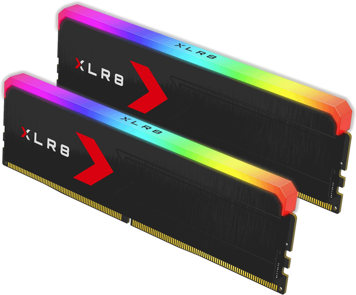 Оперативна память PNY DDR5-6400 32768MB PC5-51200 (Kit of 2x16384) XLR8 Gaming EPIC-X RGB Black (0751492790442) - зображення 2