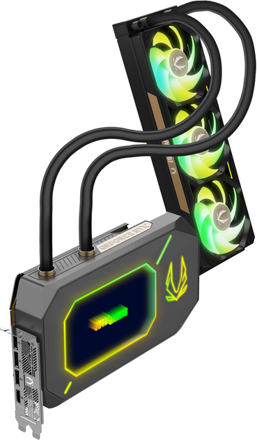 Karta graficzna Zotac PCI-Ex GeForce RTX 5090 ARCTICSTORM AIO 32GB GDDR7 (512bit) (2437/28000) (HDMI, 3 x DisplayPort) (ZT-B50900K-30P) - obraz 4