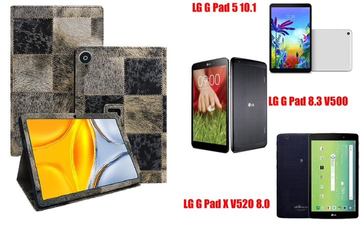 Чохол-підставка CRAYTON для LG G Pad 5 10.1, Pad 8.3, Pad X 8.0 – стиль, захист і ручна збірка, колір Хутро - Фото 1 Чохол-підставка CRAYTON для LG G Pad 5 10.1, Pad 8.3, Pad X 8.0 – стиль, захист і ручна збірка, колір Хутро - зображення 1