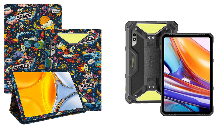 Чехол-подставка CRAYTON для Ulefone Armor Pad 3 Pro – стиль, защита и ручная сборка, цвет Космос - Фото 1 Чехол-подставка CRAYTON для Ulefone Armor Pad 3 Pro – стиль, защита и ручная сборка, цвет Космос - изображение 1