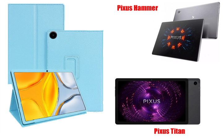 Чохол-підставка CRAYTON для Pixus Hammer, Pixus Titan – стиль, захист і ручна збірка, колір Блакитний - Фото 1 Чохол-підставка CRAYTON для Pixus Hammer, Pixus Titan – стиль, захист і ручна збірка, колір Блакитний - зображення 1