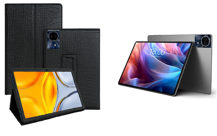 Чохол-підставка CRAYTON для Teclast T65 Max – стиль, захист і ручна збірка, колір Крокодил - Фото 1 Чохол-підставка CRAYTON для Teclast T65 Max – стиль, захист і ручна збірка, колір Крокодил - зображення 1