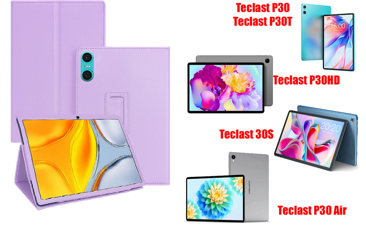Чехол-подставка CRAYTON для Teclast P30, P30HD, P30S, P30T, P30 Air – стиль, защита и ручная сборка, цвет Фиолетовый - Фото 1 Чехол-подставка CRAYTON для Teclast P30, P30HD, P30S, P30T, P30 Air – стиль, защита и ручная сборка, цвет Фиолетовый - изображение 1