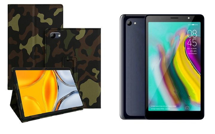 Чехол-подставка CRAYTON для Tecno Tab 7 P704a – стиль, защита и ручная сборка, цвет Хаки тм - Фото 1 Чехол-подставка CRAYTON для Tecno Tab 7 P704a – стиль, защита и ручная сборка, цвет Хаки тм - изображение 1