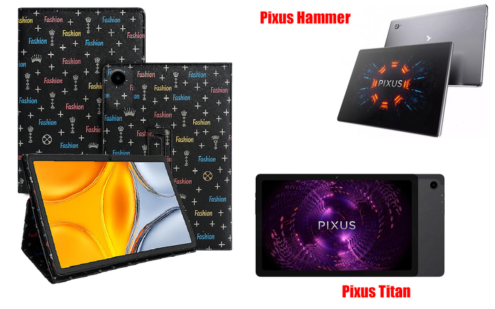 Чохол-підставка CRAYTON для Pixus Hammer, Pixus Titan – стиль, захист і ручна збірка, колір Фешн чорний - Фото 1 Чохол-підставка CRAYTON для Pixus Hammer, Pixus Titan – стиль, захист і ручна збірка, колір Фешн чорний - зображення 1