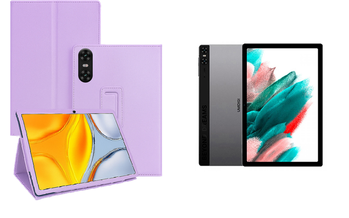 Чехол-подставка CRAYTON для UMIDIGI Tab A13 – стиль, защита и ручная сборка, цвет Фиолетовый - Фото 1 Чехол-подставка CRAYTON для UMIDIGI Tab A13 – стиль, защита и ручная сборка, цвет Фиолетовый - изображение 1