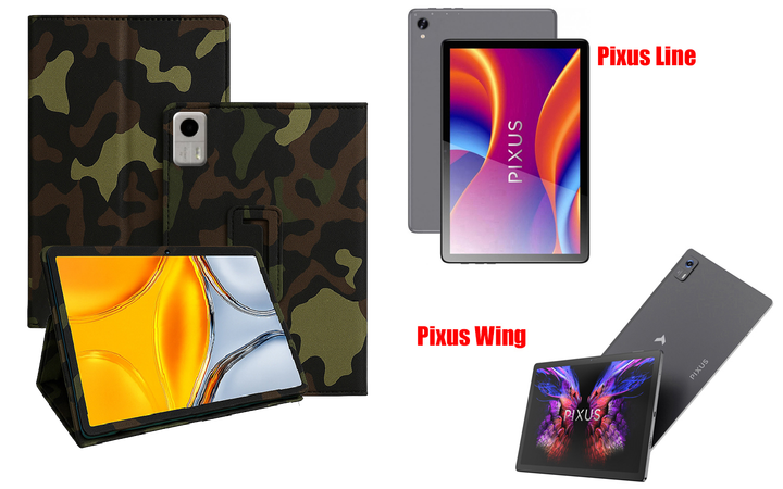 Чехол-подставка CRAYTON для Pixus Line, Pixus Wing – стиль, защита и ручная сборка, цвет Хаки тм - Фото 1 Чехол-подставка CRAYTON для Pixus Line, Pixus Wing – стиль, защита и ручная сборка, цвет Хаки тм - изображение 1