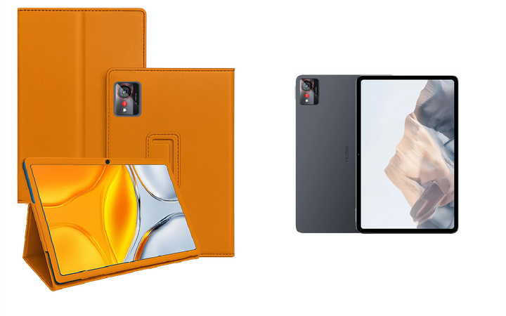 Чехол-подставка CRAYTON для ZTE Nubia Pad Pro – стиль, защита и ручная сборка, цвет Оранжевый - Фото 1 Чехол-подставка CRAYTON для ZTE Nubia Pad Pro – стиль, защита и ручная сборка, цвет Оранжевый - изображение 1
